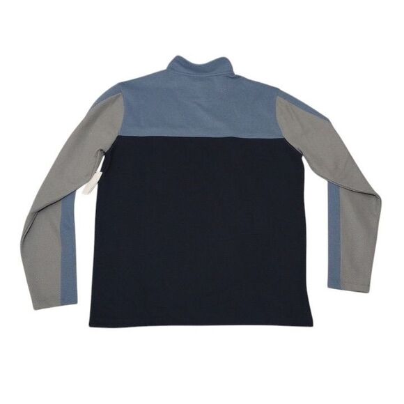 Tahari Men's Large Pullover NEW WITH TAGS Long Sleeve 1/4 Zip 100% Polyester - Picture 10 of 10